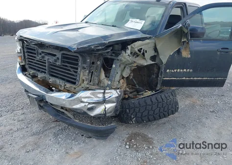 2018 Chevrolet Silverado 1500 1Lt из США, поврежденный, VIN 3GCUKREC0JG171718